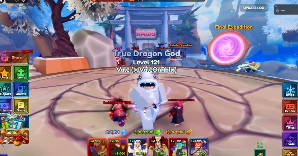 Anime Last Stand Christmas Part 2 What You Need to Do Before Godly Update!