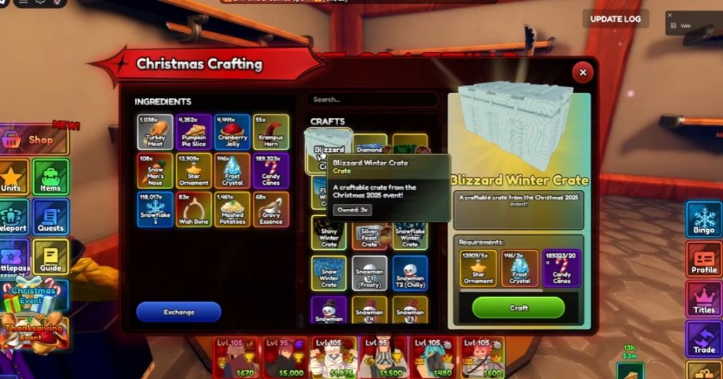Anime Last Stand Christmas Part 2 What You Need to Do Before Godly Update!