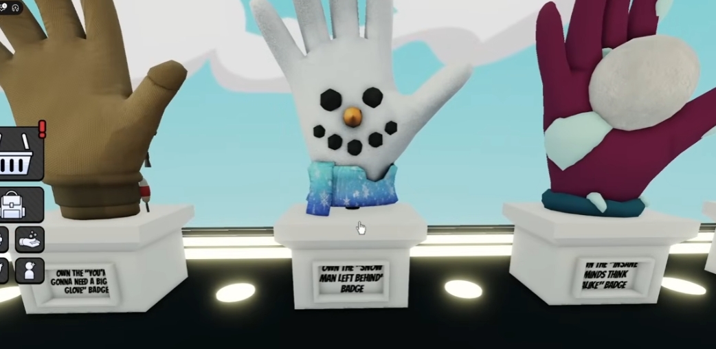 Snowman Left Behind Badge Guide