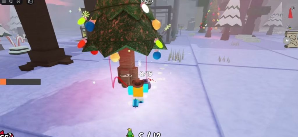 Christmas Lights 99 Nights in the Forest, How to Decorate the Tree!