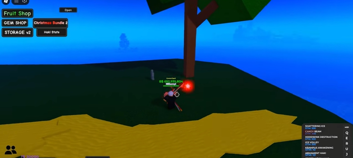 AOPG Roblox Santa Race V2, Jolly Rapier V2 & Snow Fruit Awakening, How to Get Guide!