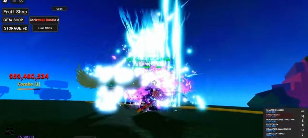 AOPG Roblox Santa Race V2, Jolly Rapier V2 & Snow Fruit Awakening, How to Get Guide!