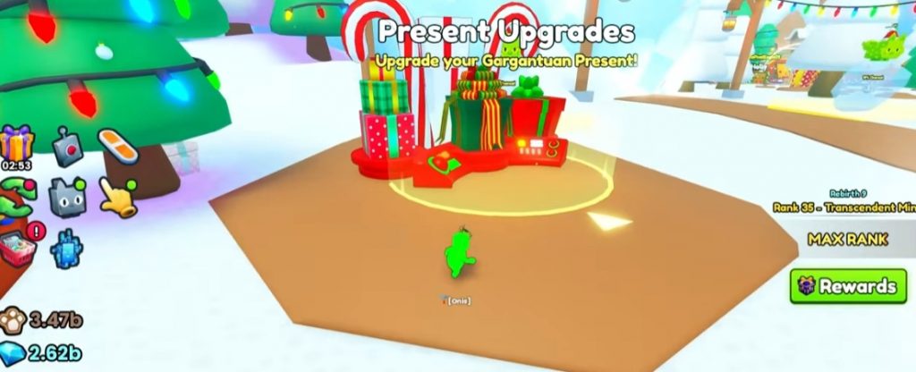  How to Get Max Gargantuan Present Luck Pet Simulator 99