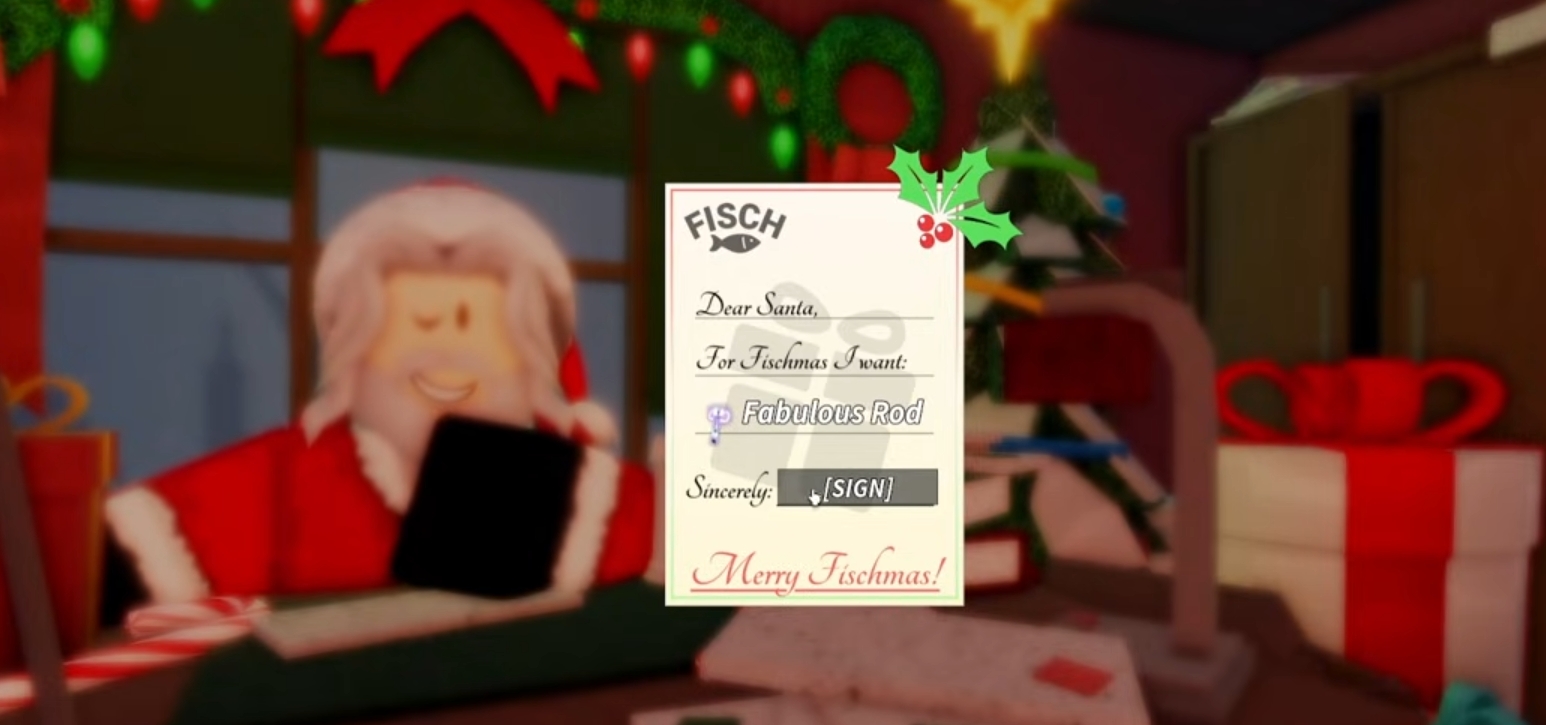 Santa Letter Fisch Guide