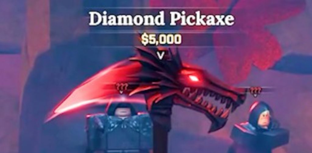 Diamond Pickaxe The Forge Guide, How to Get!