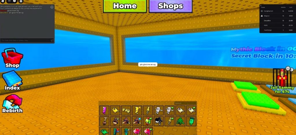 Break a Lucky Block