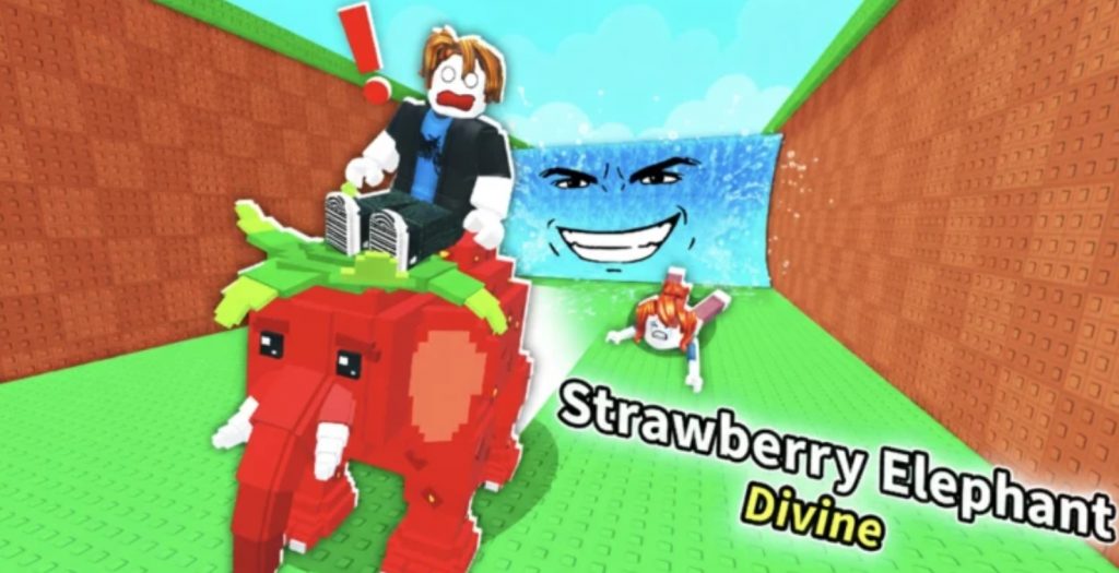 Divine Strawberry Elephant Escape Tsunami for Brainrot Guide, How to Obtain!