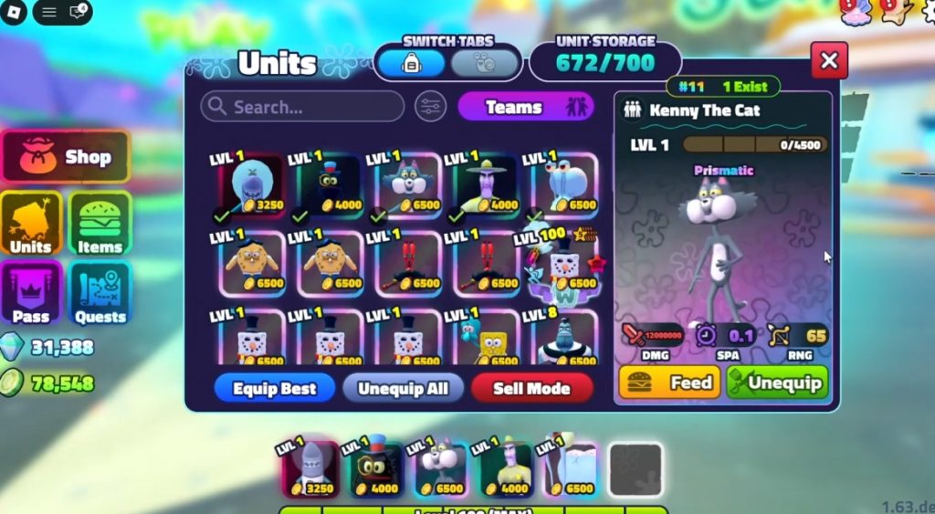 How to Get 3 Exclusive Units in SpongeBob Tower Defense Guide