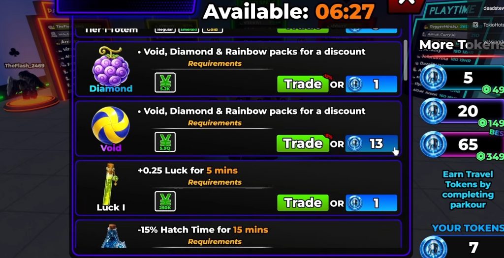 Traveling Merchant Anime Card Collection Guide & How to Farm Travel Tokens!