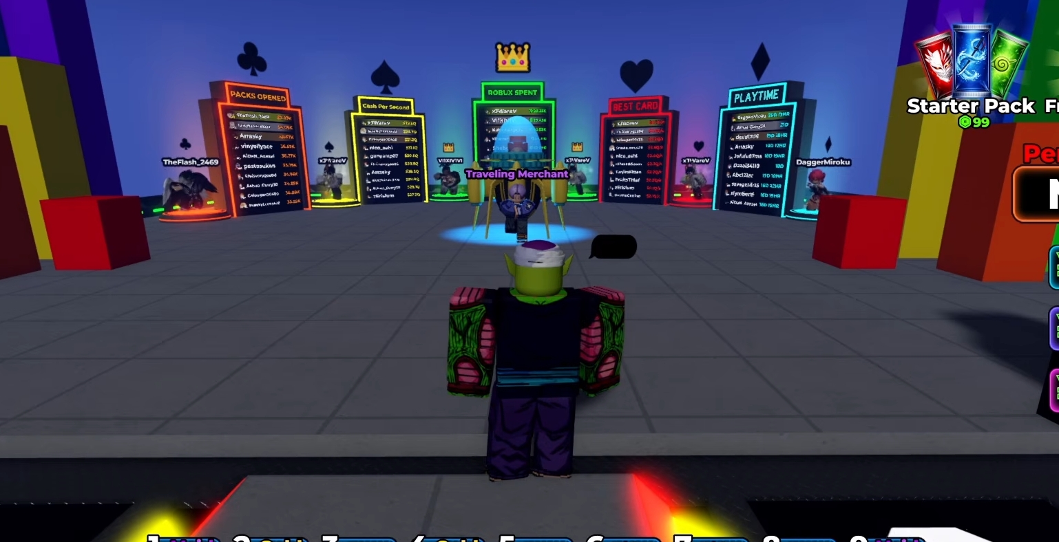 Traveling Merchant Anime Card Collection Guide & How to Farm Travel Tokens!