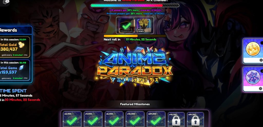 How to Get Shadow Dio and Megumin in Anime Paradox for Free