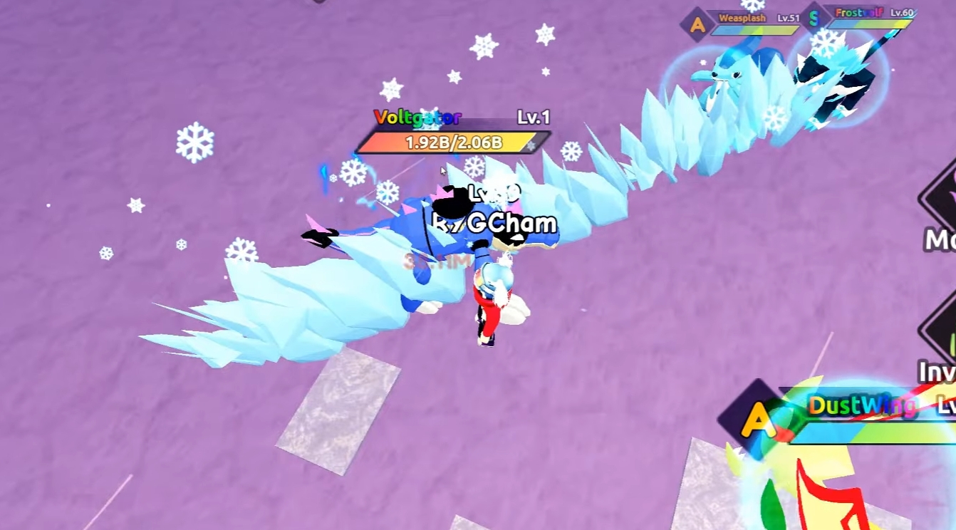 Voltgator Location and Guide in Catch a Monster Roblox