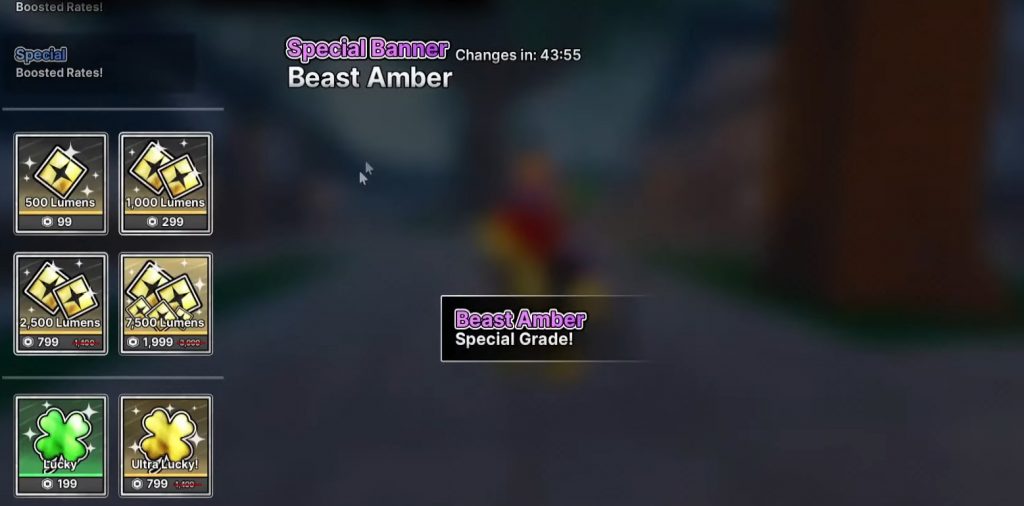 Jujutsu Zero: How to Get Awakened Mythical Beast Amber Fast