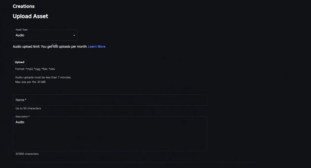 How to Add Audio and Create Your Own Sound ID Roblox Guide