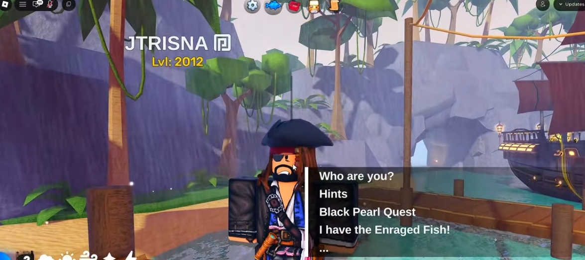 Captain Jones Quest Guide in Fish It Roblox, How to Get the Free Secret Ship!