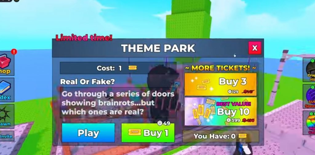 How to Get Tickets in Find the Brainrot Fast Guide