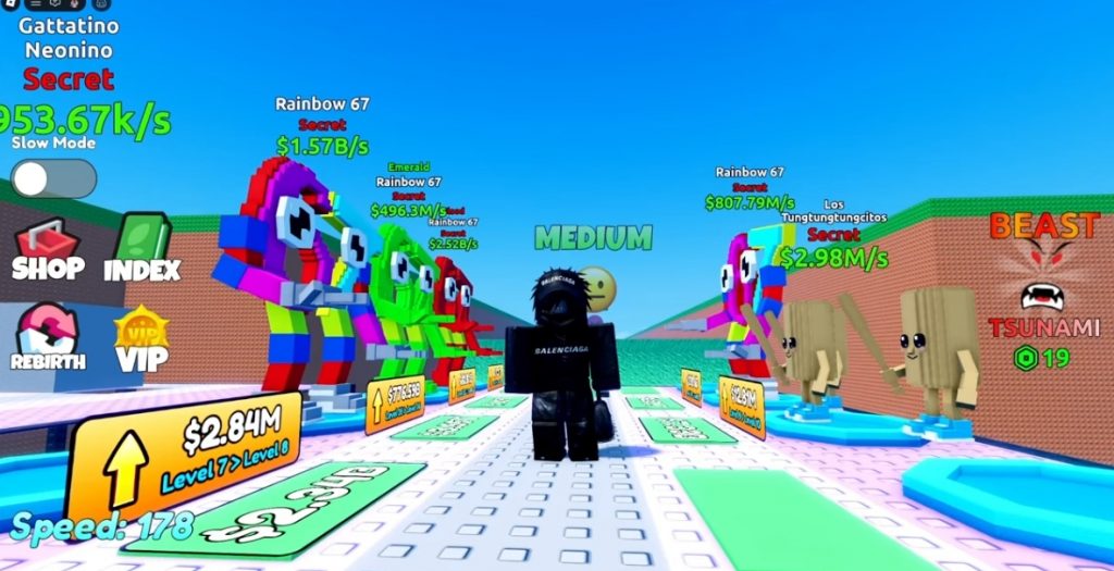 Escape Tsunami for Brainrots