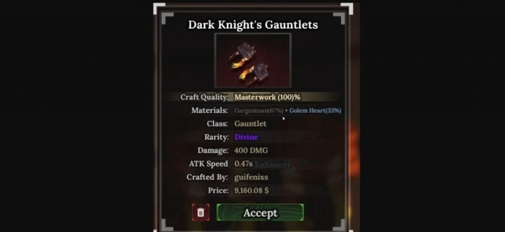 Is Dark Knight Gauntlet Worth Using in The Forge Roblox?