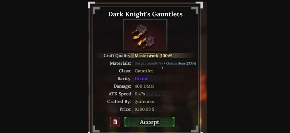 Is Dark Knight Gauntlet Worth Using in The Forge Roblox?