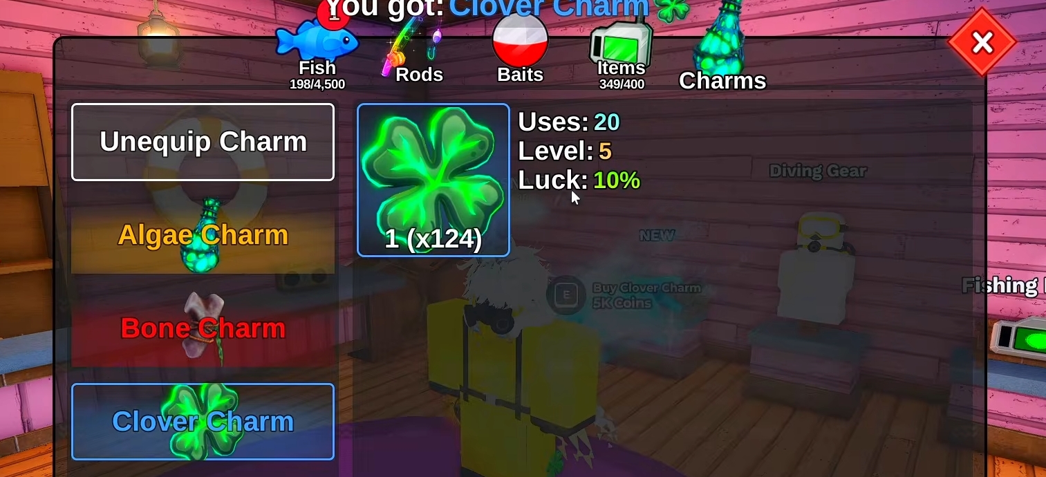 Where to Buy Lucky Charm in Fish It Roblox Guide