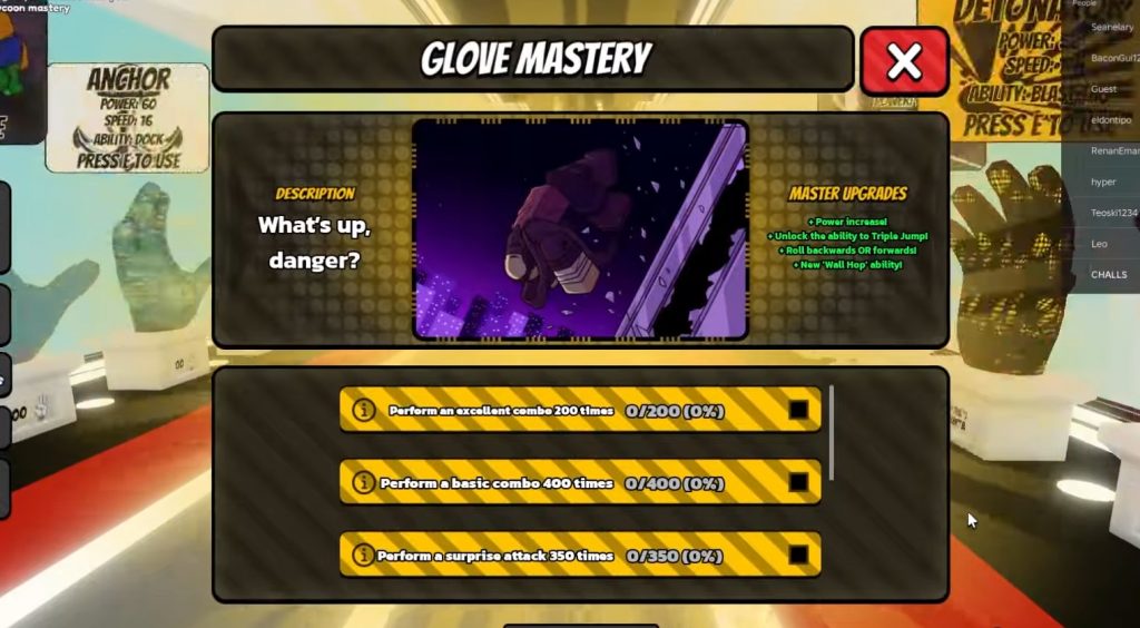 Acrobat Mastery Slap Battles Guide, How to Complete