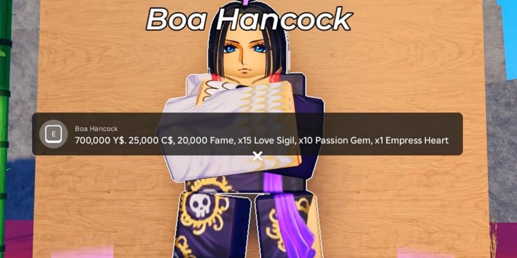 Reign Piece Guide – How to Get Gojo and Boa Hancock