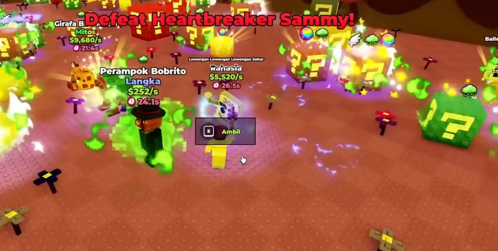 Break a Lucky Block