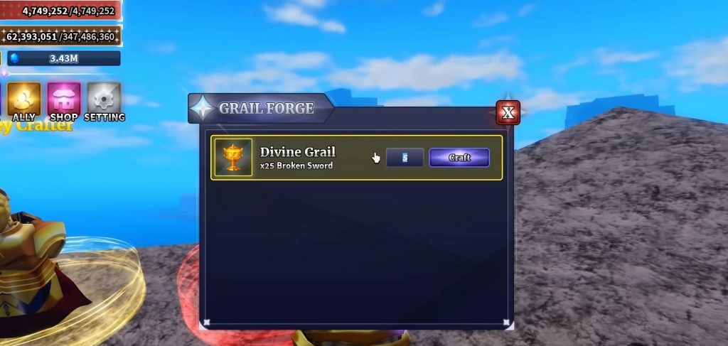 Sailor Piece Guide, How to Craft the Divine Grail!