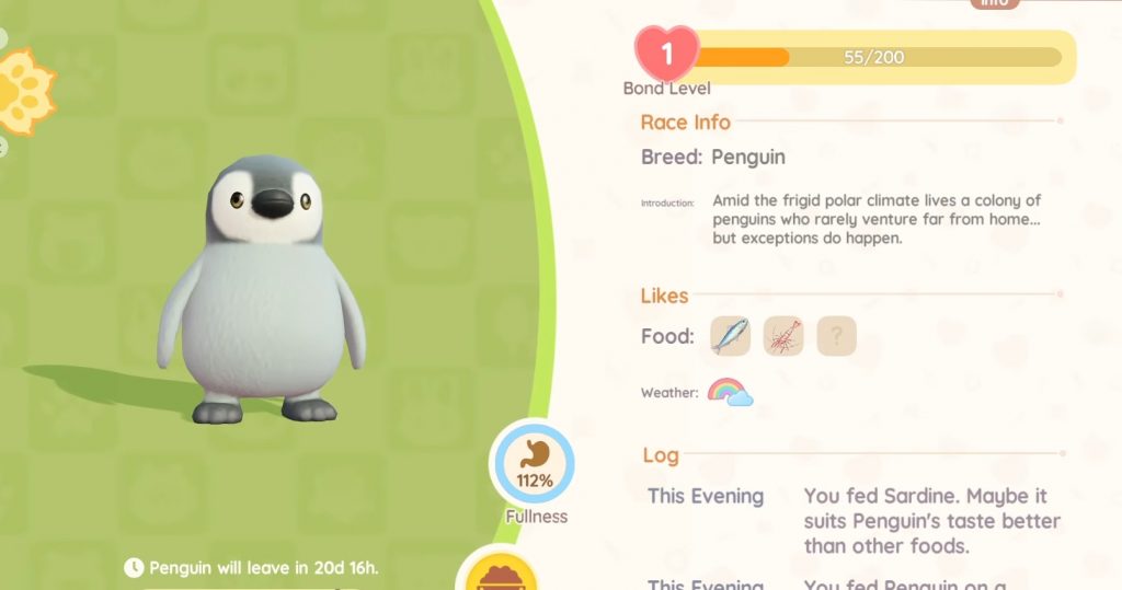 Penguin Companion Guide in Heartopia – Location, Food & Bond Rewards