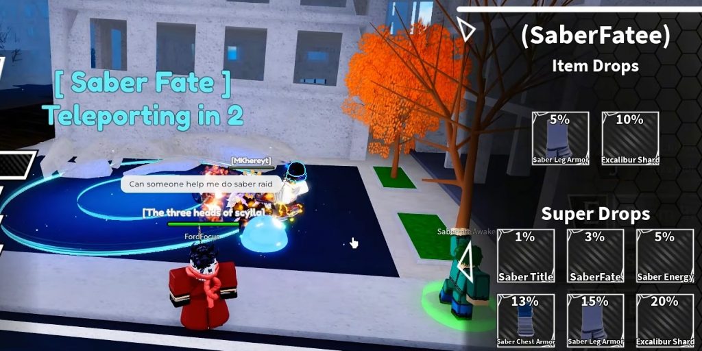 Saber Fate Update in Anime Spirits Roblox Guide, How to Obtain!