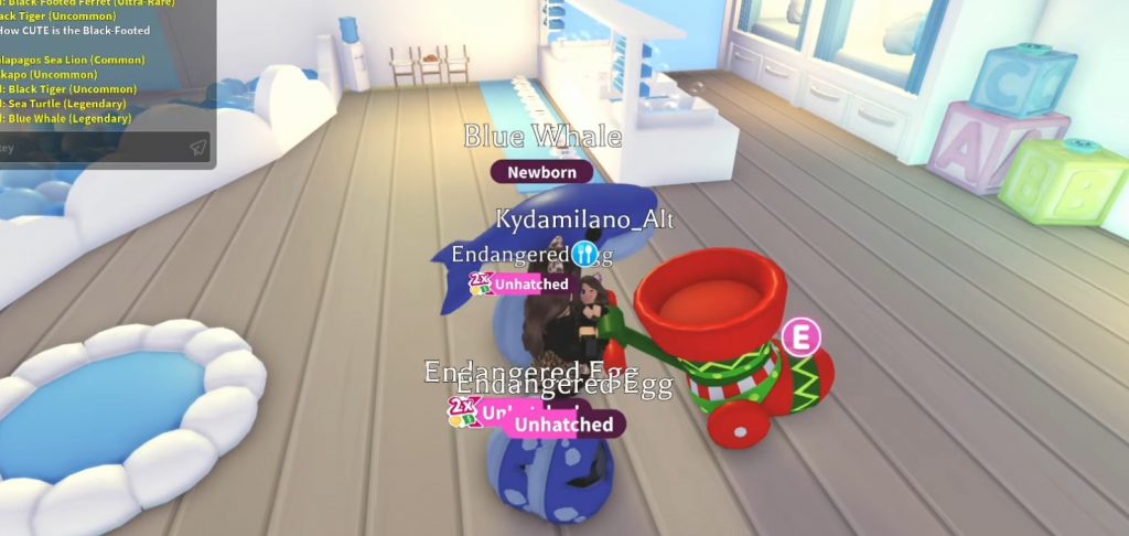 Sea Turtle & Blue Whale Endangered Egg Adopt Me Guide!