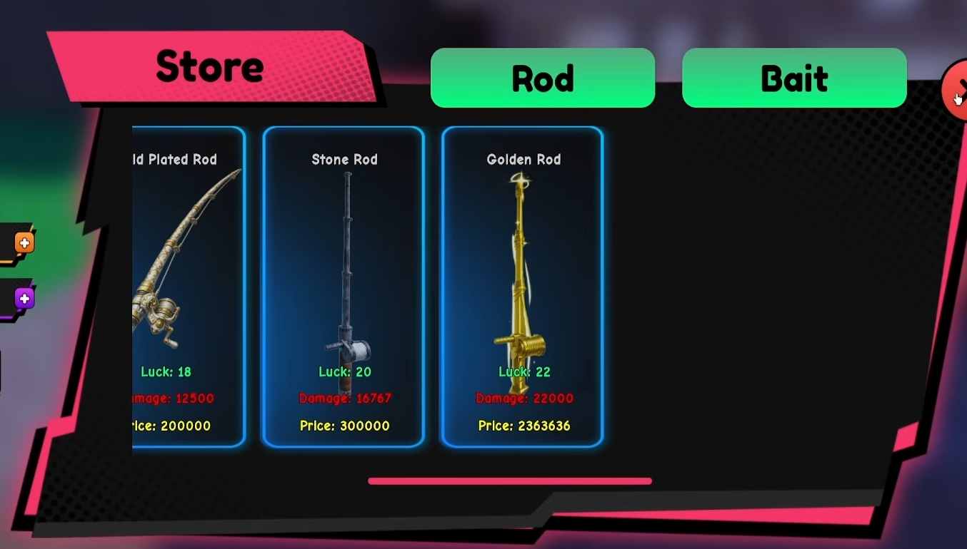 Rod Stat Titan Fishing Explained Guide – Damage, Luck, and Rod Progression