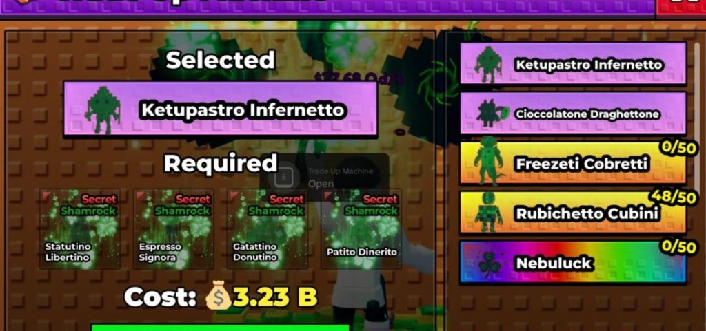Escape Tsunami for Brainrot Guide How the Trade Up System Works!