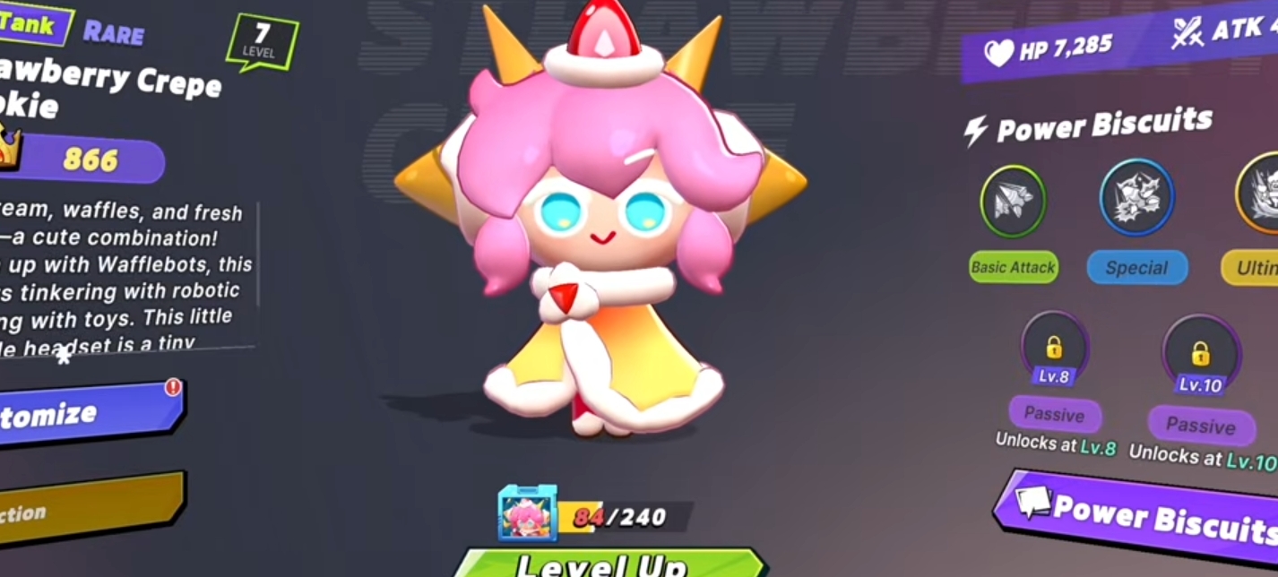 How to Play Strawberry Crepe Cookie in CookieRun: OvenSmash (Best Build & Tips)