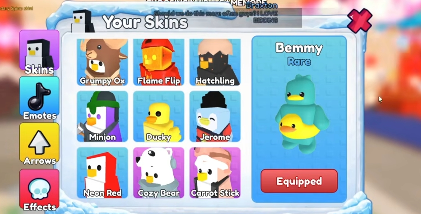 How to Get Bemmy Penguin Skin Knockout Guide!