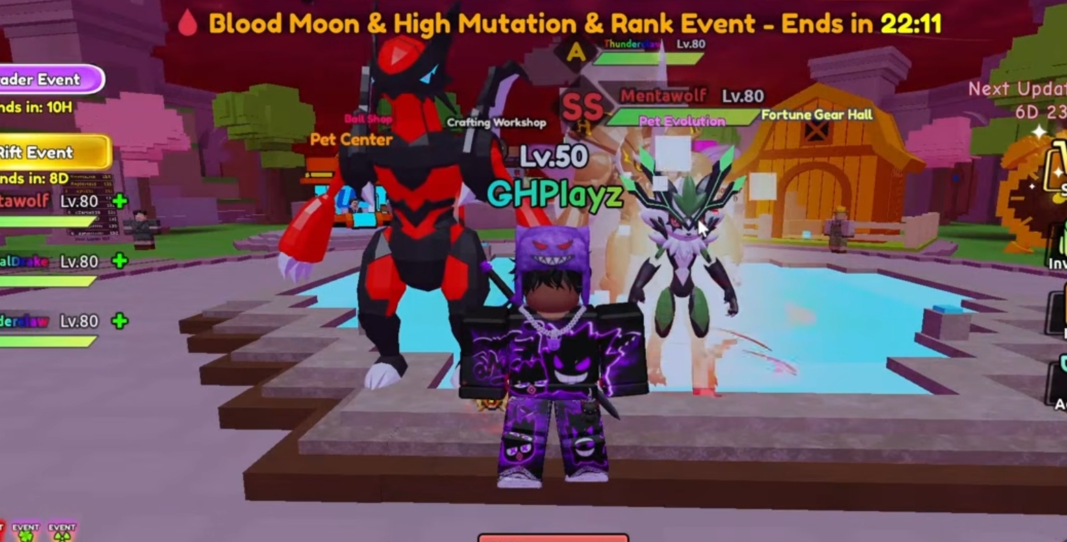 Rift Event & Secret Maze Guide in Catch a Monster Roblox!