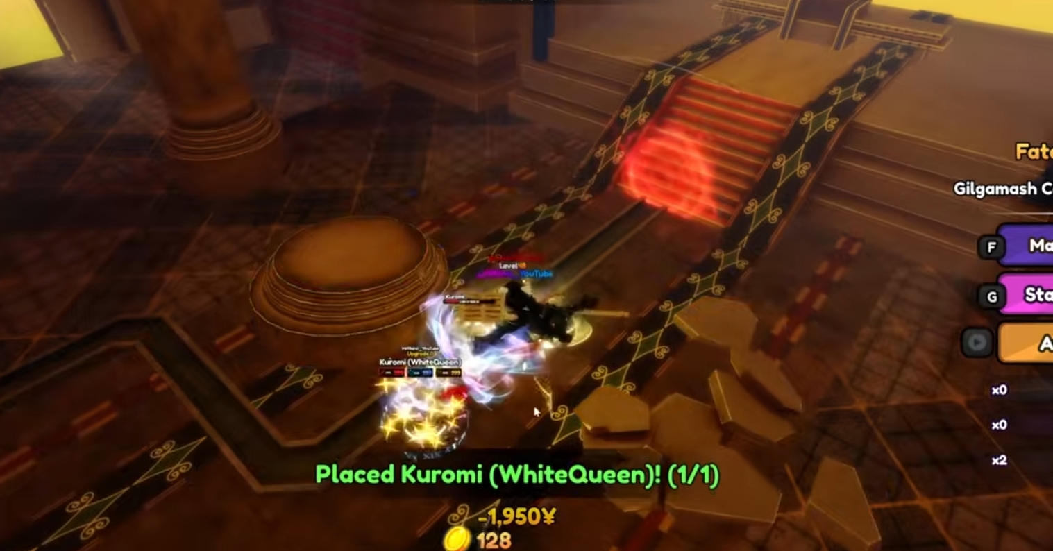 Anime Reversal Update 3.5 How to Get Gilgamesh Emperor Guide