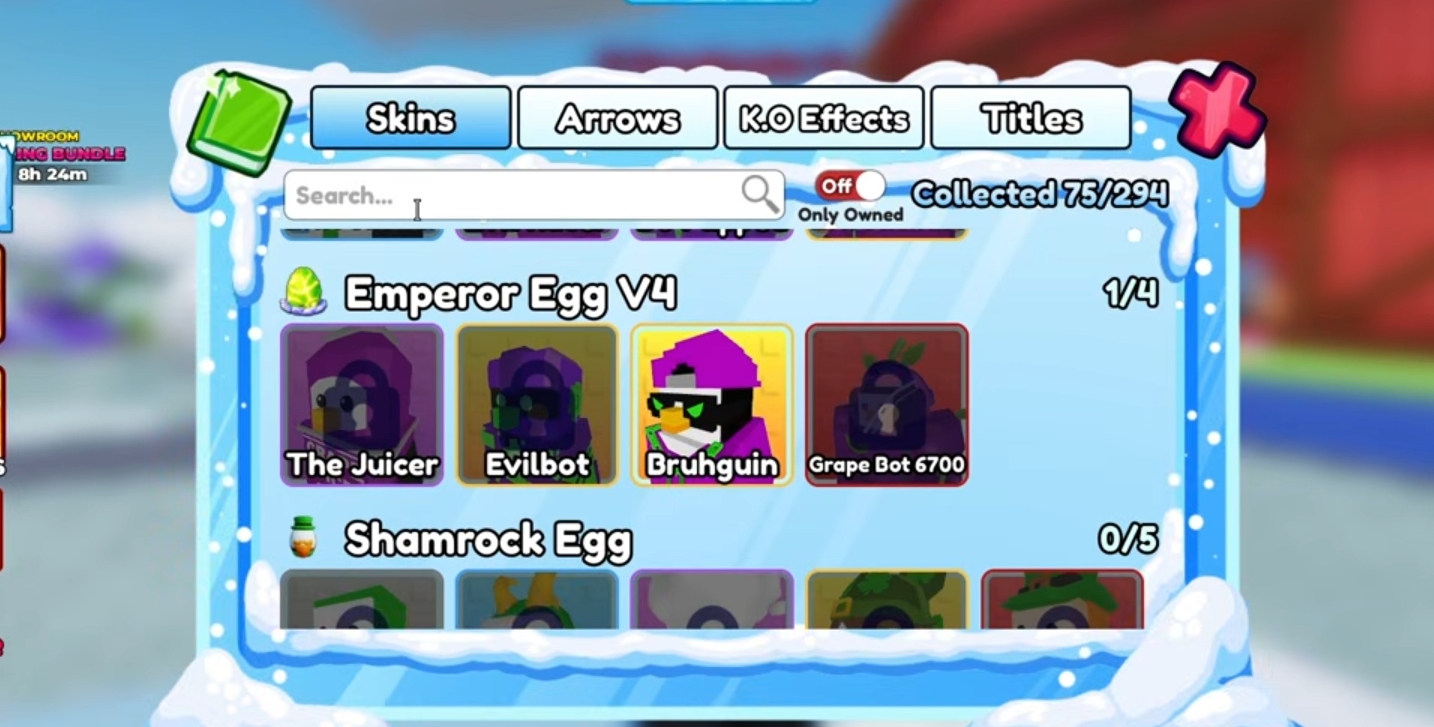 How To Get Emperor 2.0 Penguin Skin in Knockout Guide!