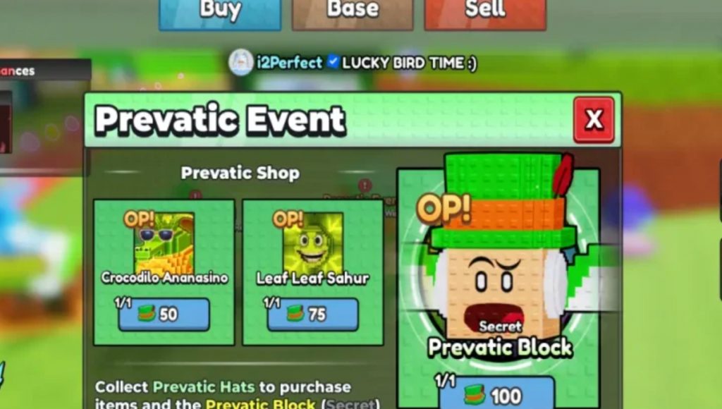 Be a Lucky Block