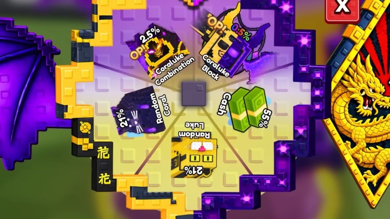 Where to Find the Coraluke Spin Wheel