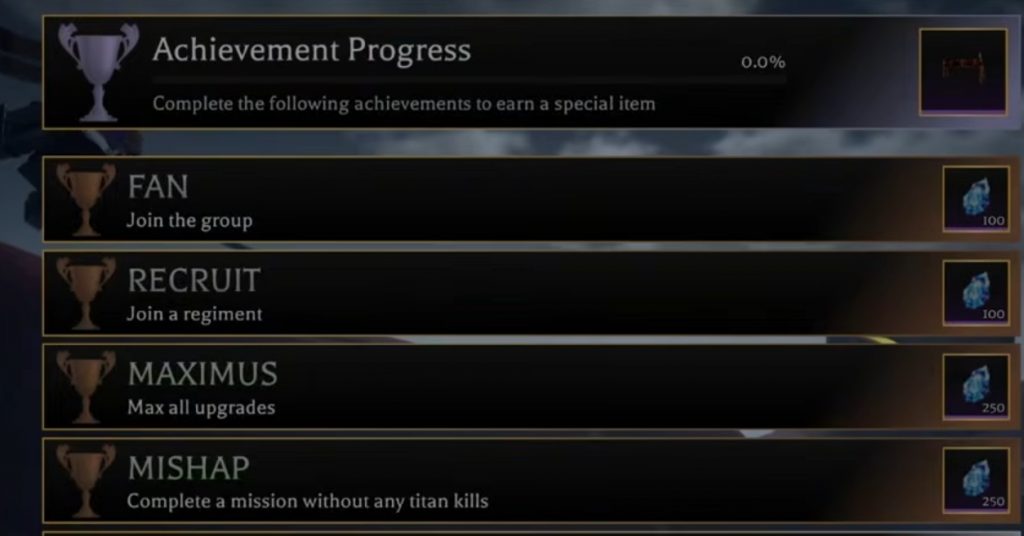 All Secret Titles and Achievement Attack on Titans Revolution Guide!