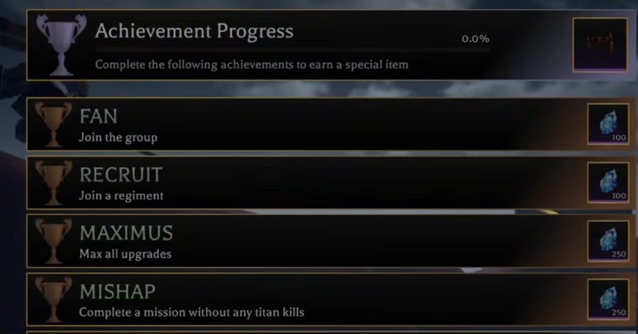 All Secret Titles and Achievement Attack on Titans Revolution Guide!