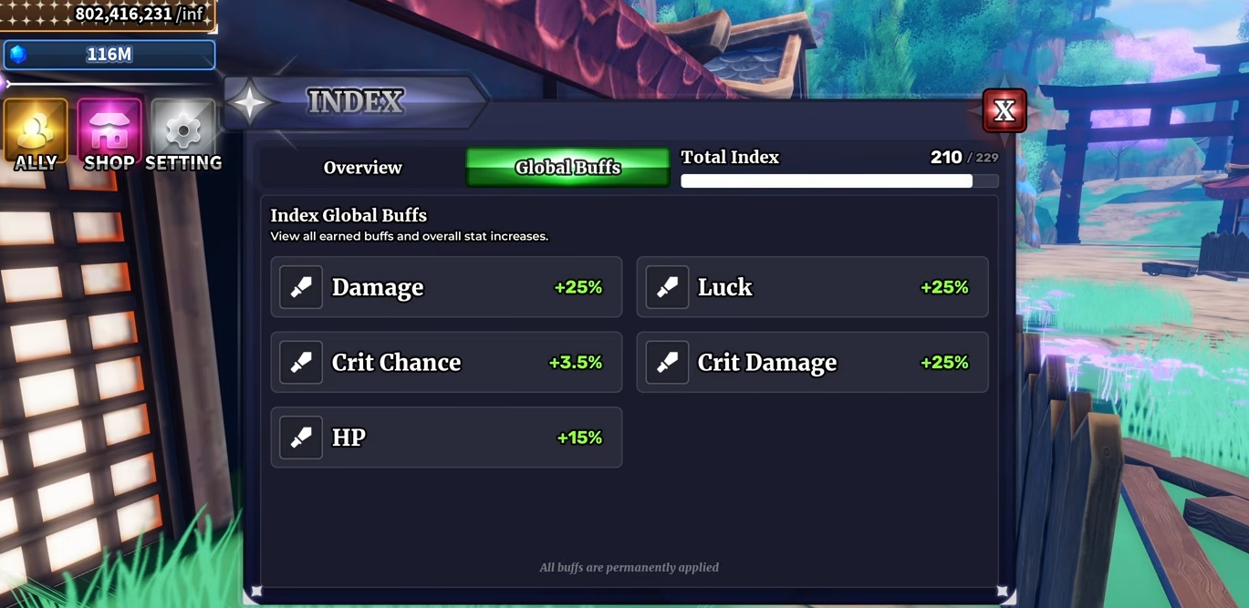 Sailor Piece Index Guide, How to Get Permanent Buff Fast!