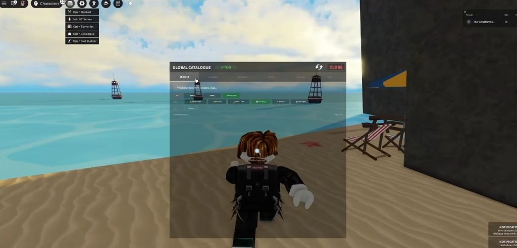 Global Catalogue Guide in The Strongest Battlegrounds, Explained