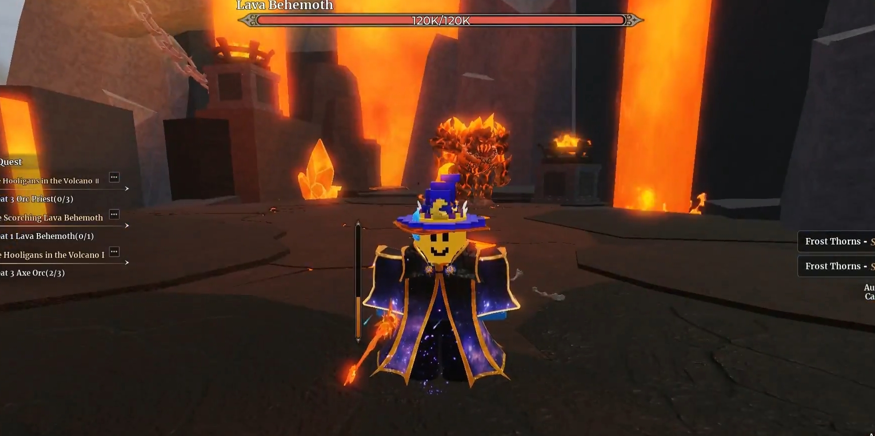 How to Easily Beat Bosses in Wizard Alchemy Using the Torch Spot Trick