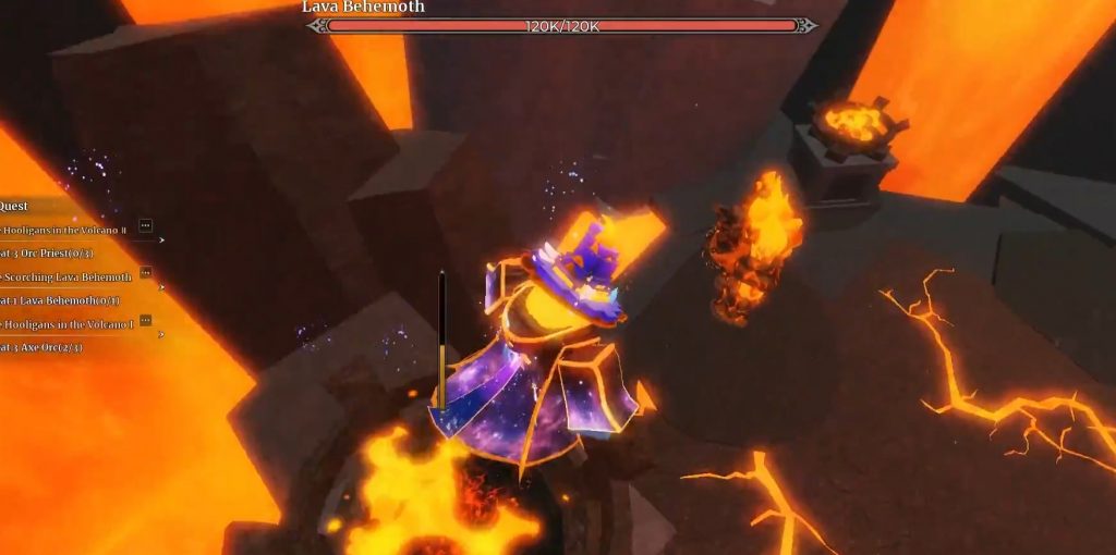 How to Easily Beat Bosses in Wizard Alchemy Using the Torch Spot Trick