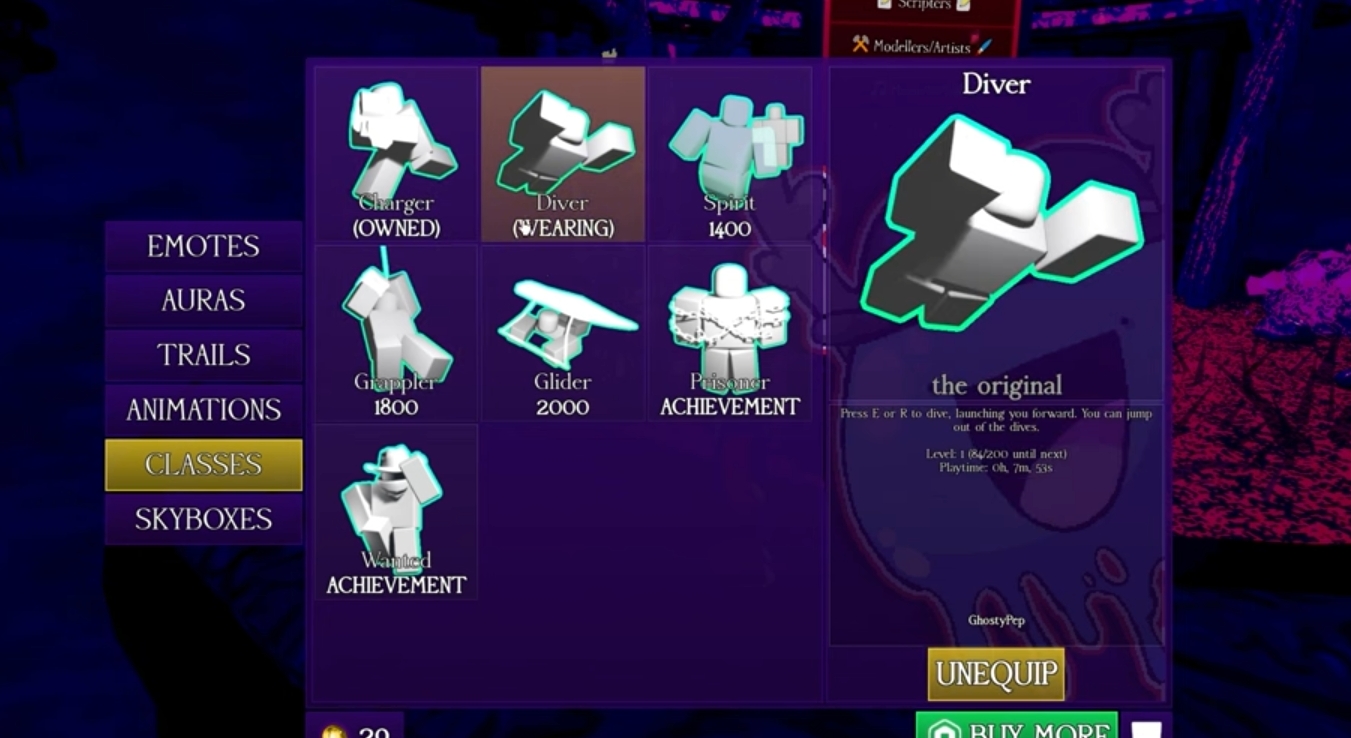 Nullscape Class Tier List Guide – Best Classes to Use in Roblox!