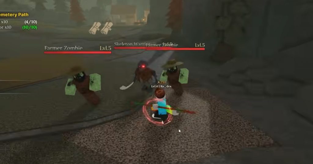 How to Farm Strong Weapons Fast in Cursed Blade Roblox