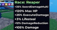 How to Get Reaper Race Fast in Sailor Piece Guide