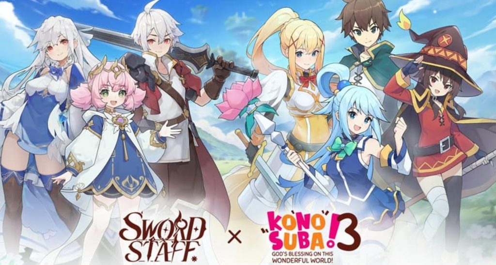 Sword x Staff Konosuba Collaboration Guide – Best Companion Choice and Event Tips!